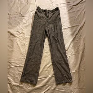 John Galt Plaid Fitted Pants